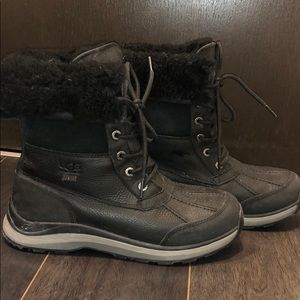 UGG Black Winter & Rain Boots